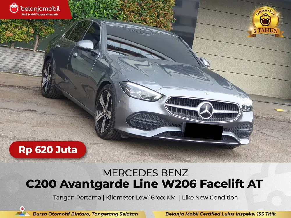 [LOW KM 16RB] Mercedes Benz Mercy C 200 C200 Avantgarde W206 2022/2023
