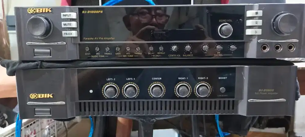 Amplifier BIK BJ D1000+BJ D1000PR