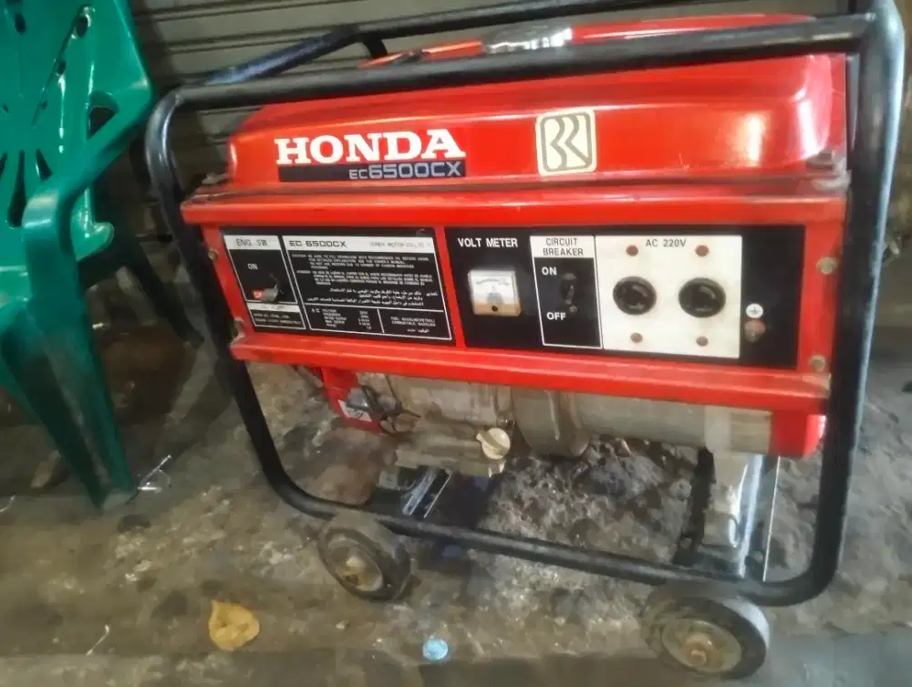 Genset Honda EC 6500 cx siap pakai