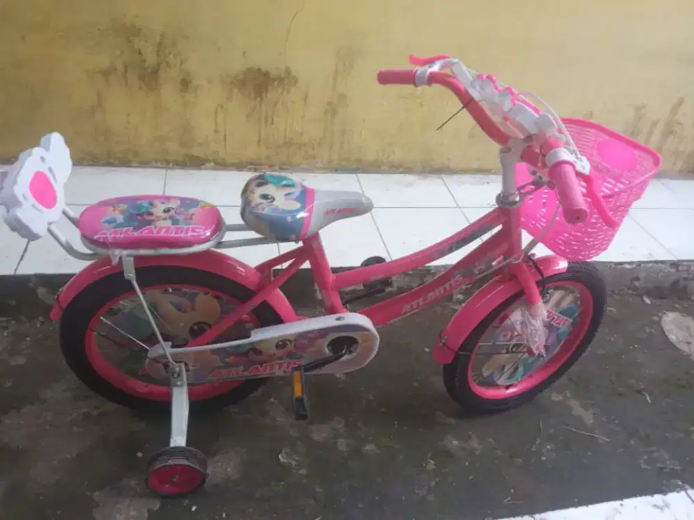 sepedah anak perempuan no 16