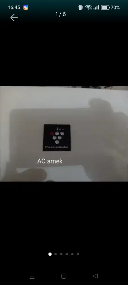 Jual AC Sharp inverter 1/2pk  lsg psng dtempt