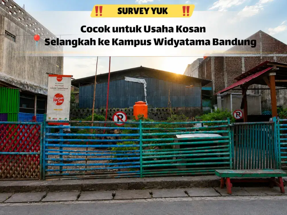 Tanah Cicaheum Dekat Kampus Widyatama – Cek Lokasi!