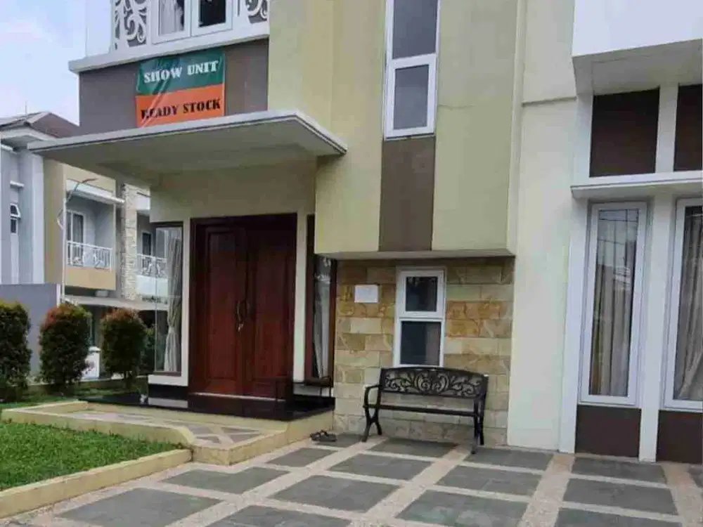 Investasi Terbaik! Rumah Baru Cluster Eksklusif Dekat Bandara Halim & Whoosh