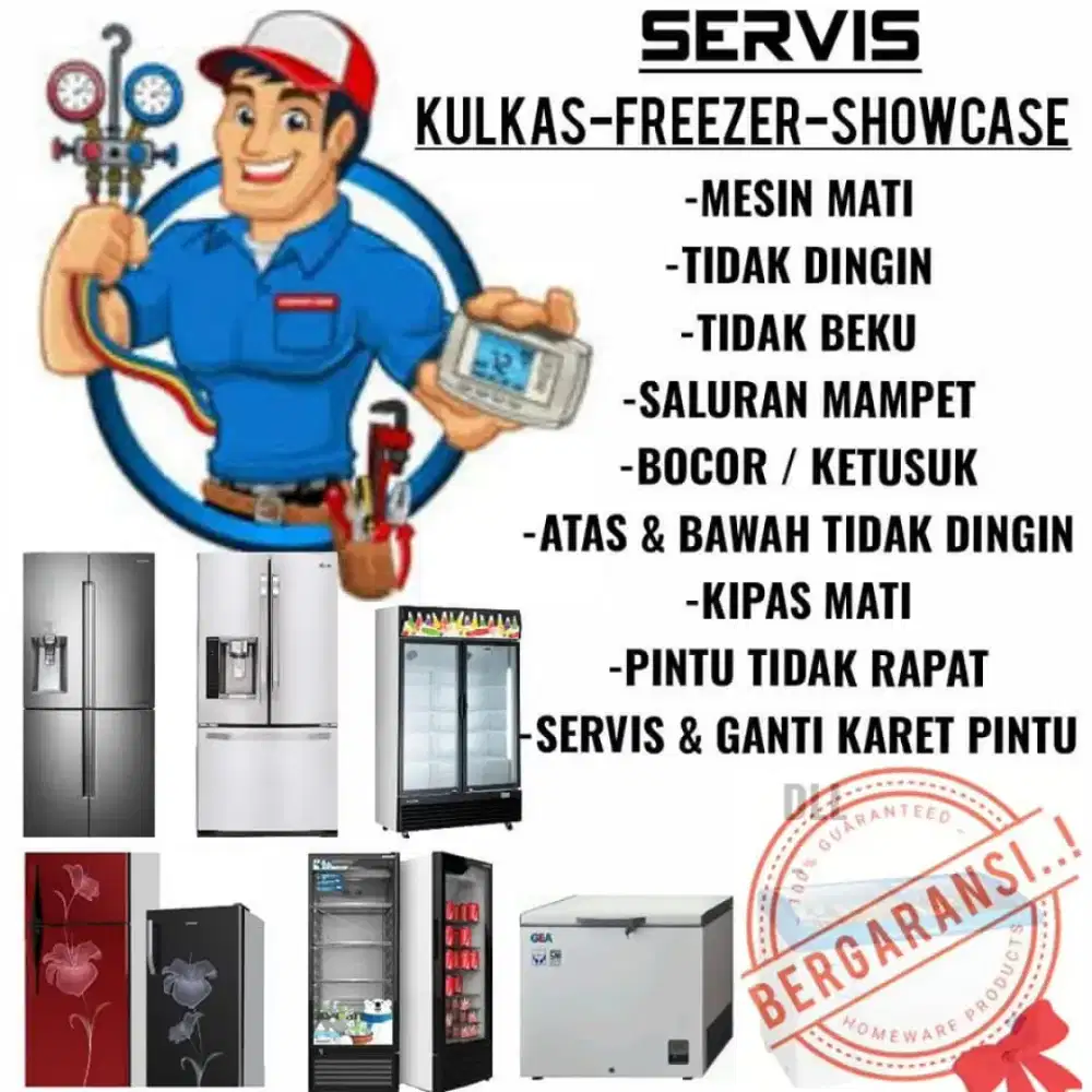 Service pendingin Kulkas dan frizer