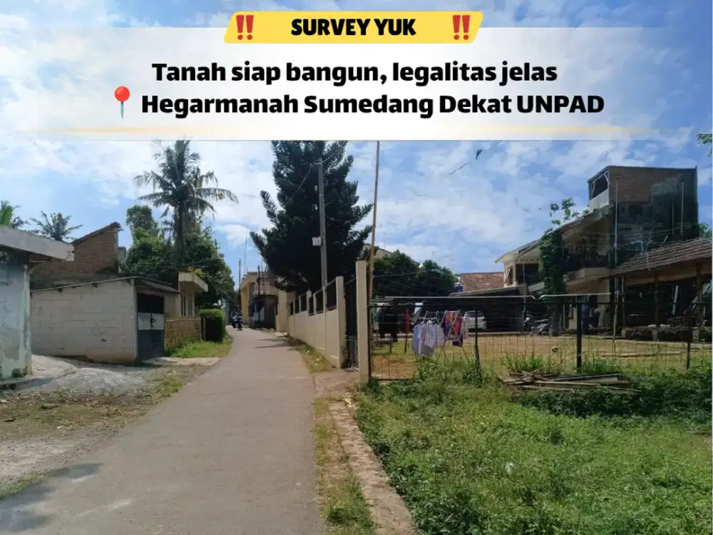 Tanah Hegarmanah Sumedang Harga Nego, Cek Lokasinya Sekarang!