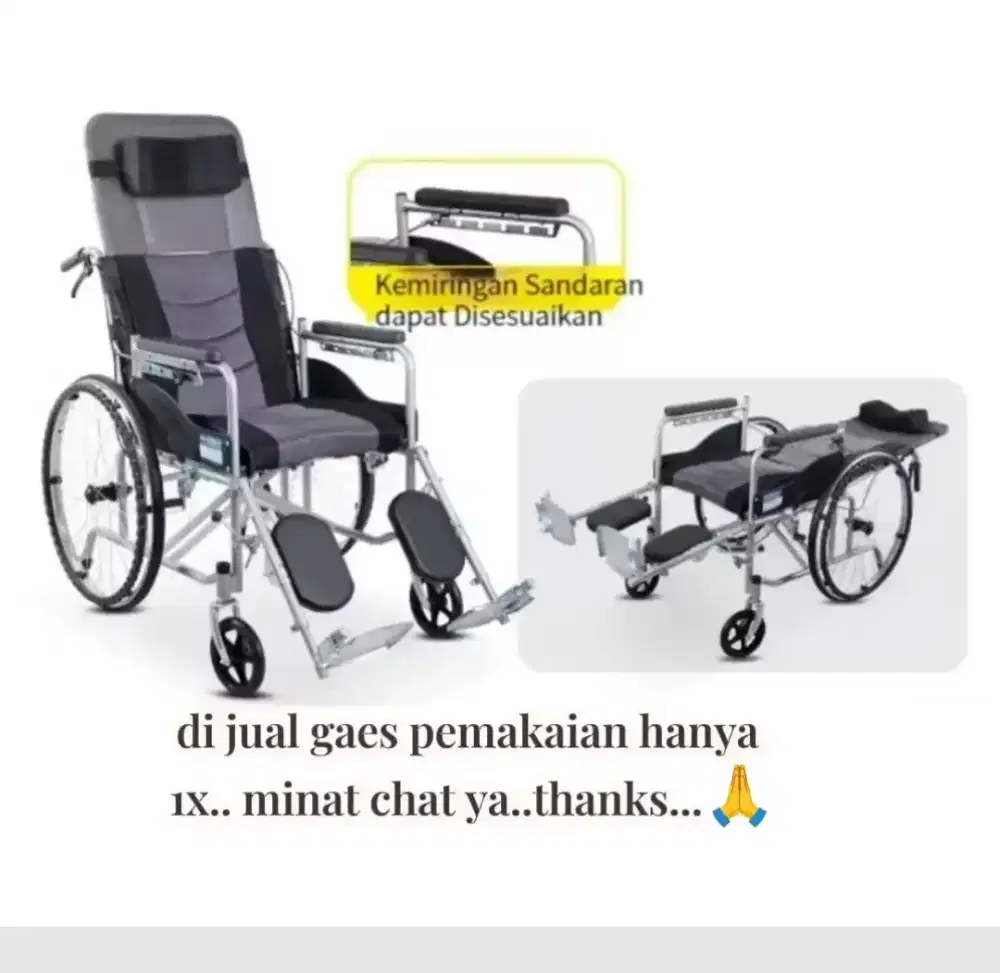 Di jual Kursi roda