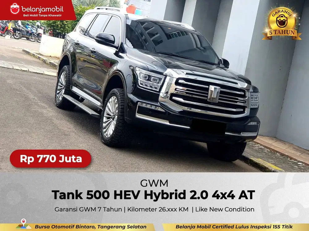 [ 4x4 ] GWM Tank 500 HEV Hybrid 2.0 AWD AT 2024/2025