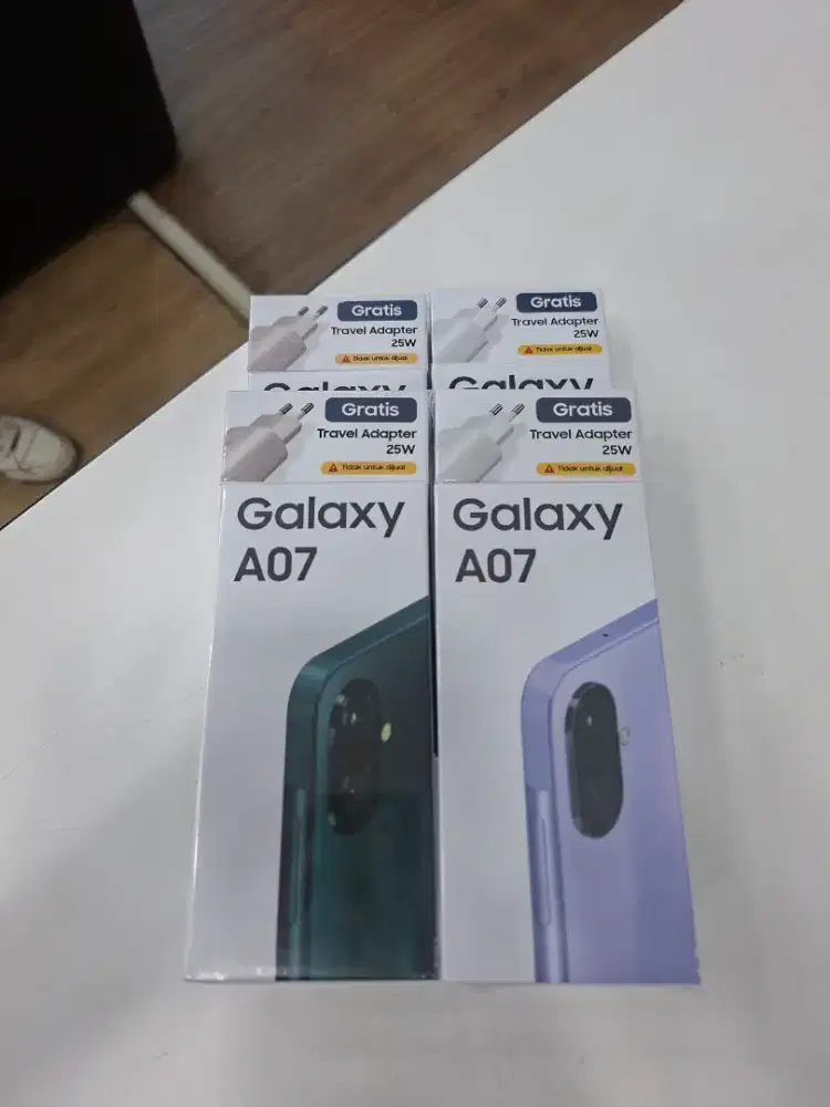 SAMSUNG GALAXY A07 RAM 6/128GB FREE ADAPTOR !! 100% ORIGINAL