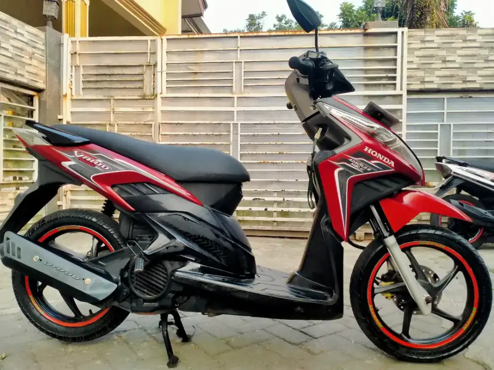 Honda Vario techno lengkap motor sehat keterangan detail dibawah