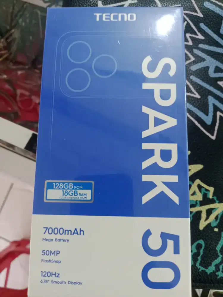 Dijual Techno spark 50 Ram 6+6 128GB