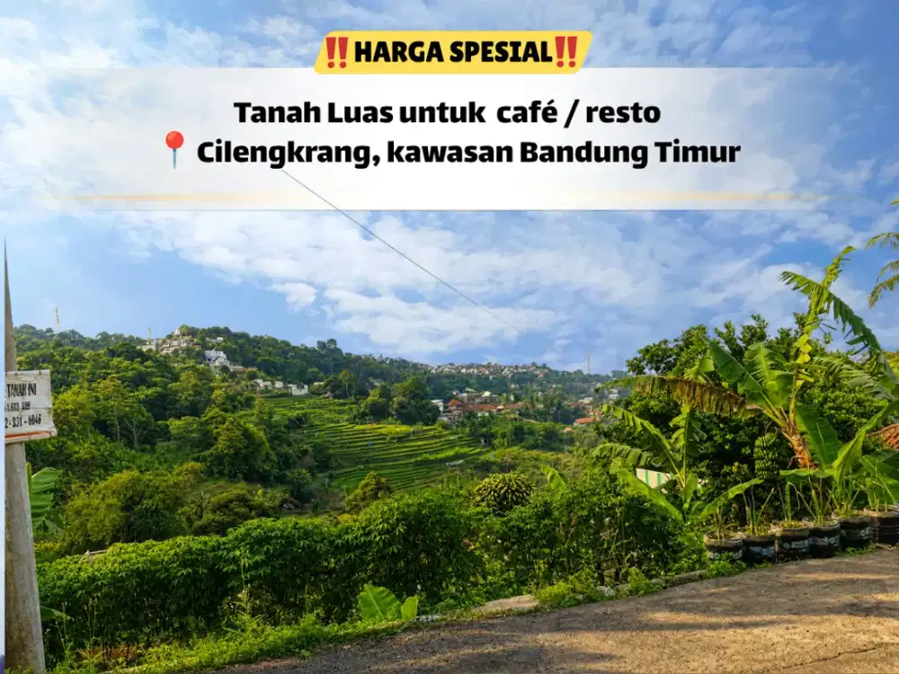 Tanah Cilengkrang Dekat Tol Cileunyi – Ambil Peluang Sebelum Keduluan!