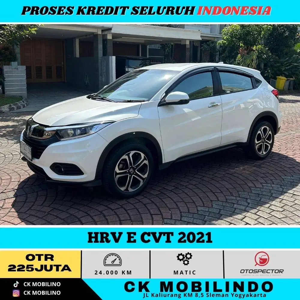 HRV E CVT 2021 Kilometer Rendah