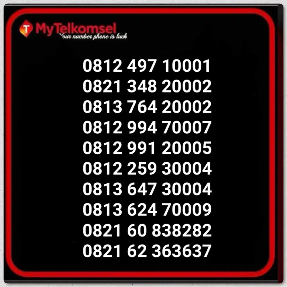 Nomer cantik simpati