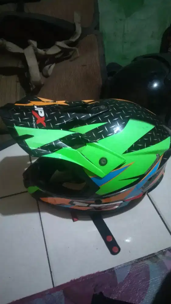 Dijual helm cross full face JPX