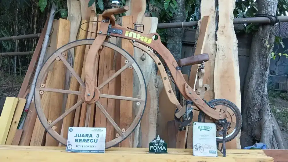 Jual Sepeda Kayu