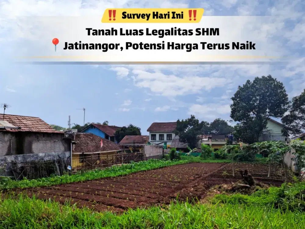Tanah Jl. GKPN Cipacing Dekat Jatinangor Town Square – Booking Survey!