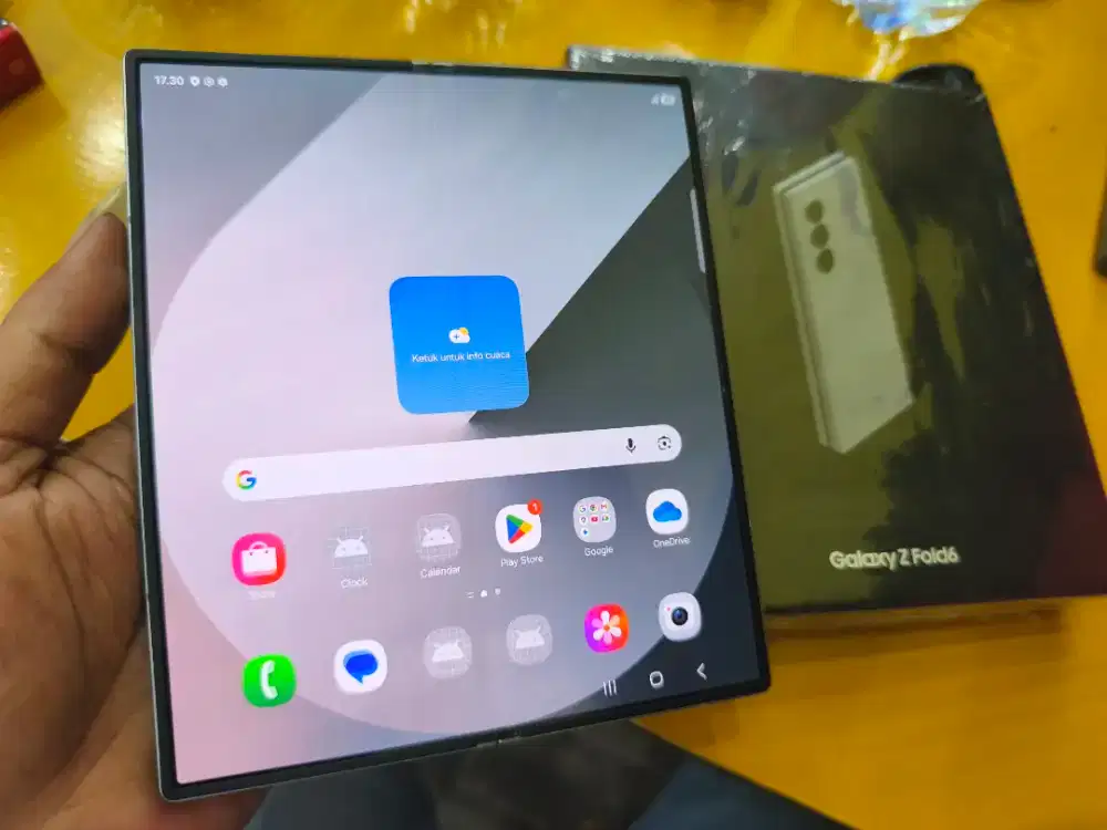 Galaxy z fold 6 resmi sein 12/256 gb silver