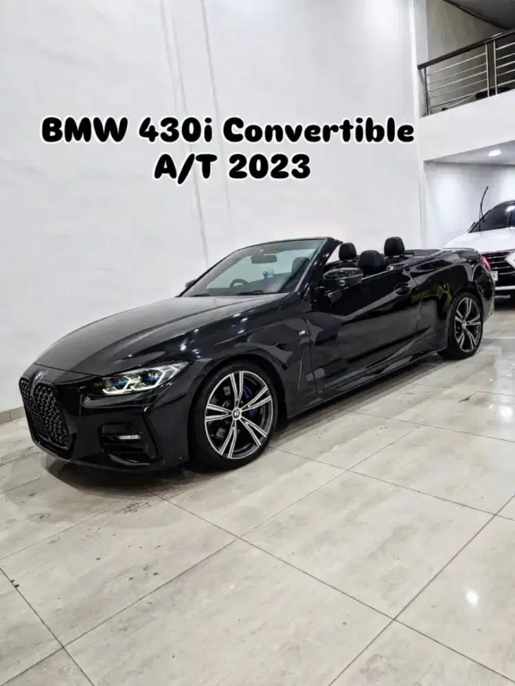 BMW 430i 2.0 M-Sport Convertible A/T 2023 / 2024 hitam