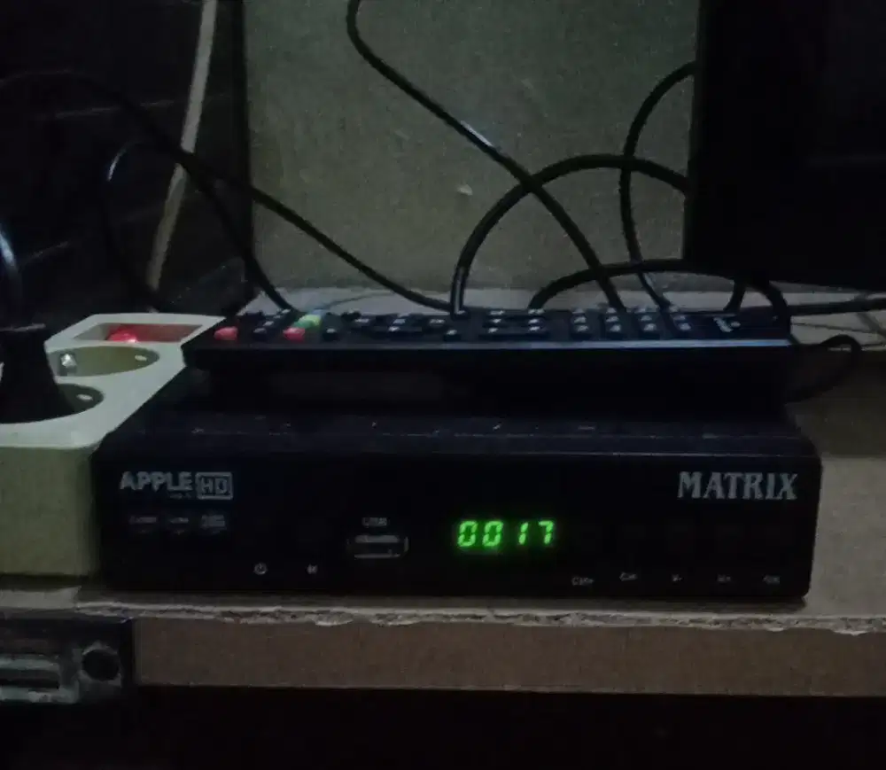 Jual stb Apple matrik plus remote