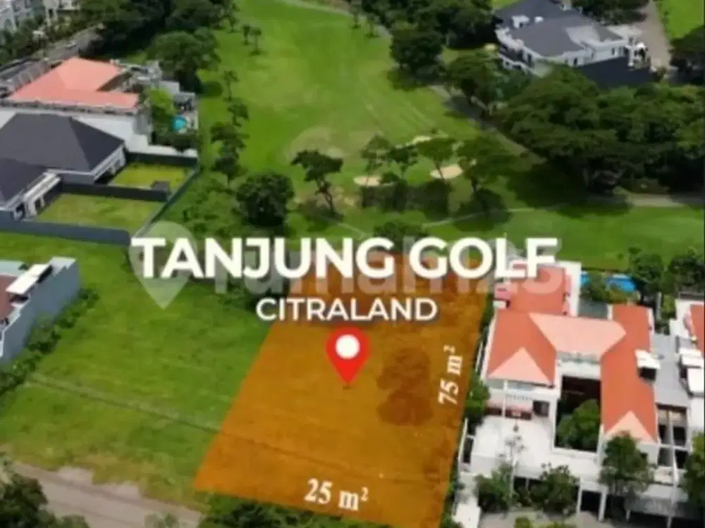 Dijual Tanah  Kavling Tanjung Golf Citraland Strategis Siap Pakai