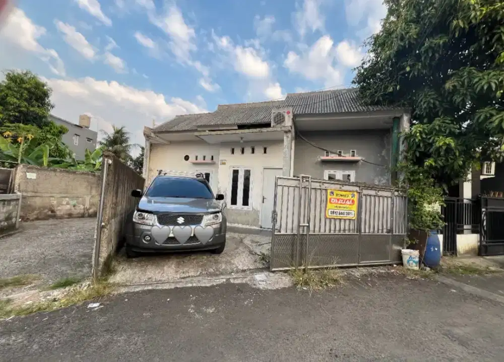 Rumah second dijual murah 265jt(56m²)Cilangkap Tapos Depok