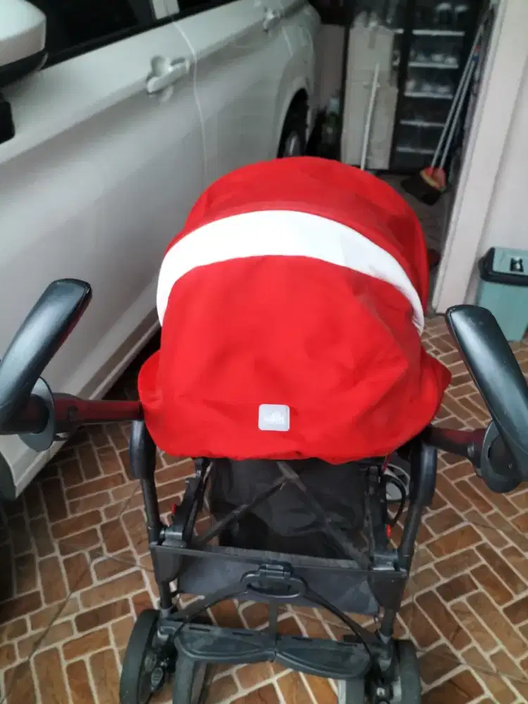 Stroller masih layak pakai dan tas