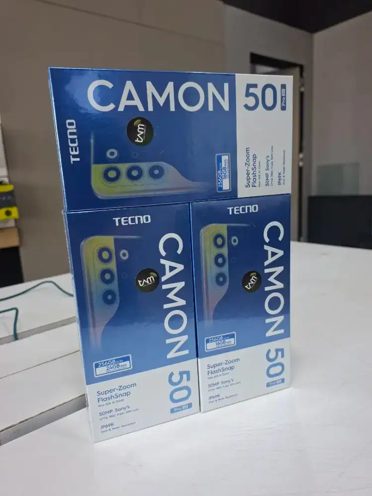 NEW TECNO CAMON 50PRO 5G 12/256GB PROMO TERMURAH