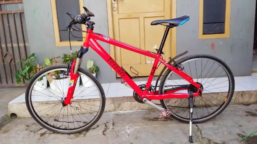 MTB Ferrari Hybrid 26 Alloy Full Upgrade