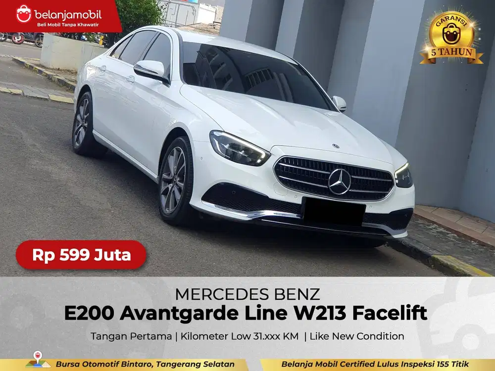 [ LOW KM ] Mercedes Benz Mercy E200 E 200 Avantgarde W213 2022/2023