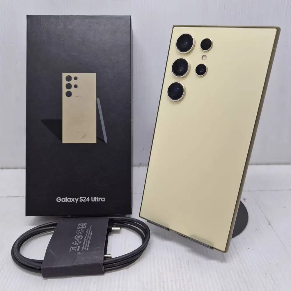 SAMSUNG GALAXY S24 ULTRA 5G  12/256 Titanium Yellow FULLSET NO MINUS