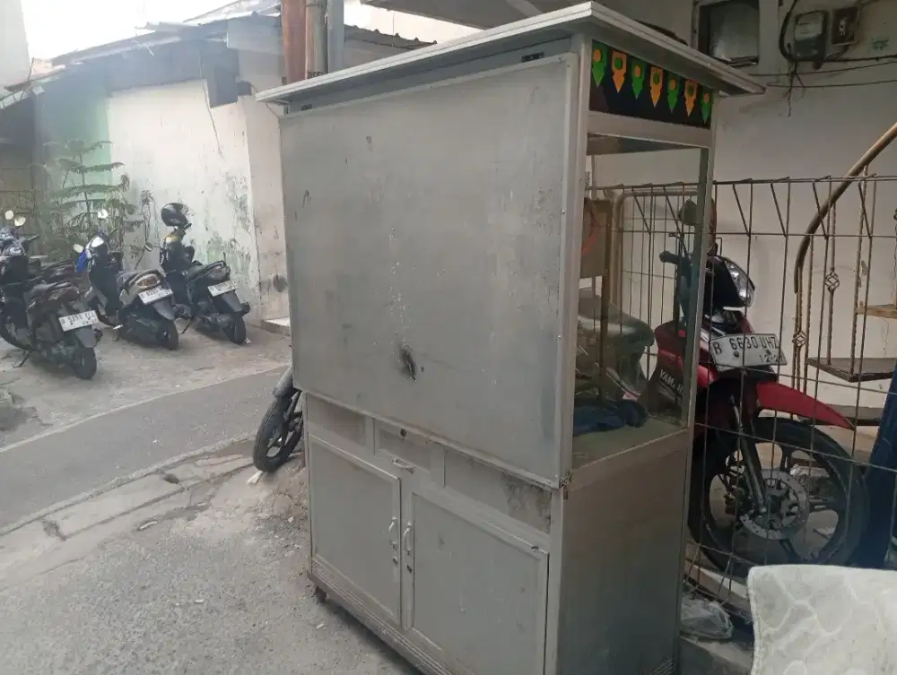 Gerobak Aluminium