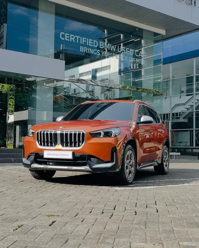 BMW X1 18i U11 XLine 2024 U11 UTAH ORANGE RARE COLOR KM RENDAH