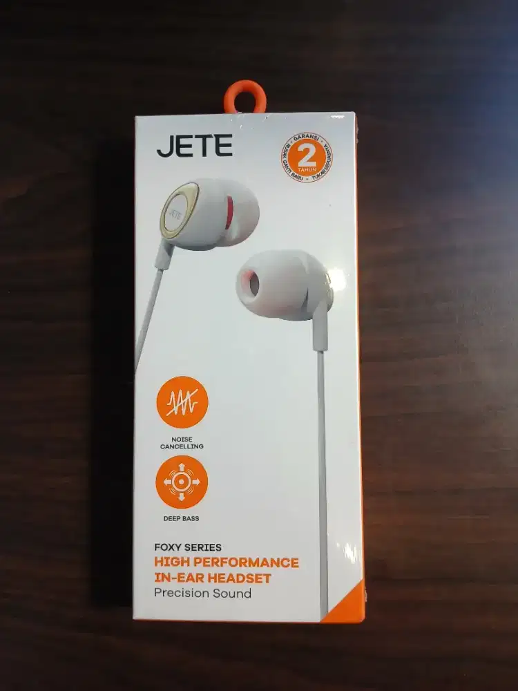 JETE Foxy Headset Earphone Jack 3.5mm with Mic