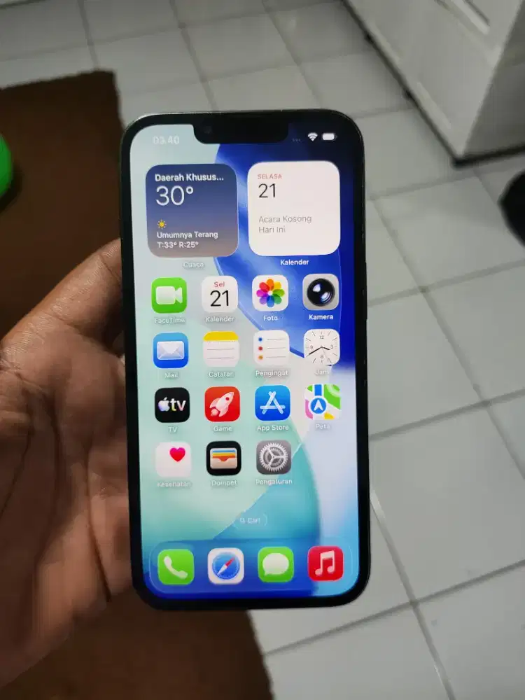 IPHONE 13 128GB FULLSET MULUS