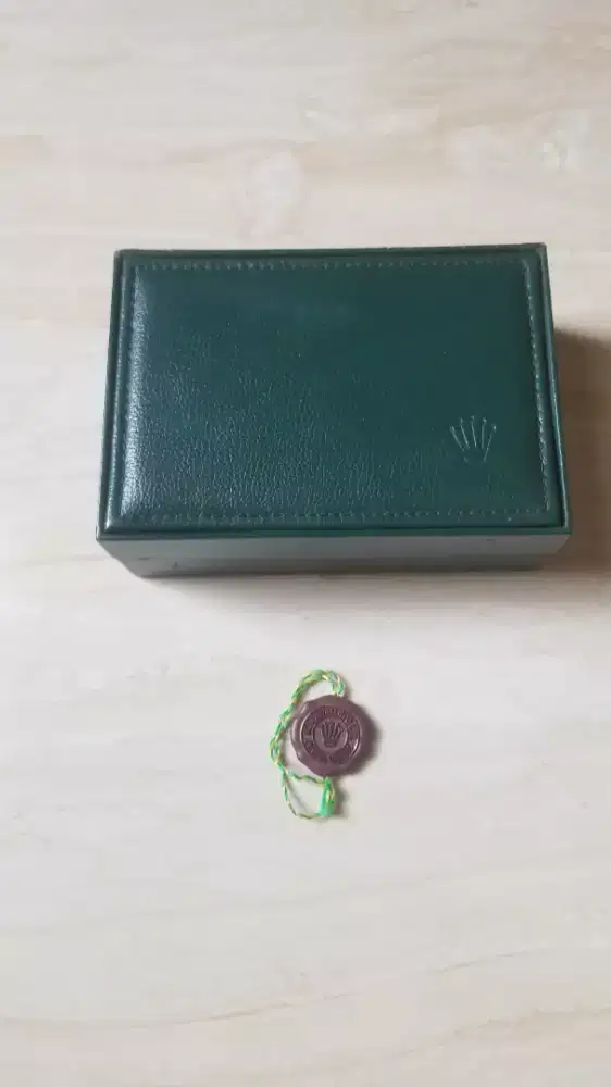 Box jam rolex original