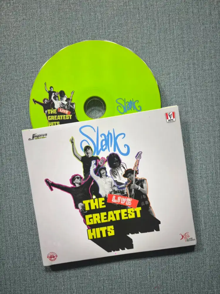 Jual CD Lagu Slank The Live Greatest Hits