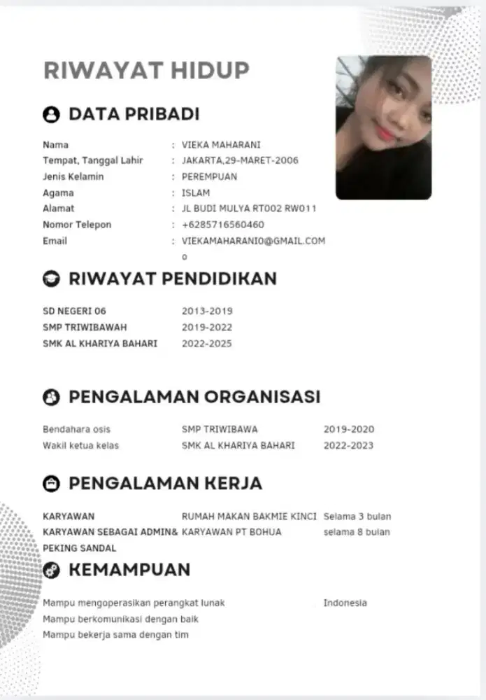 Cari lowongan pekerjaan