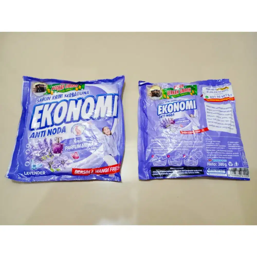 Sabun Cream ekonomi Lavender 380 gram
