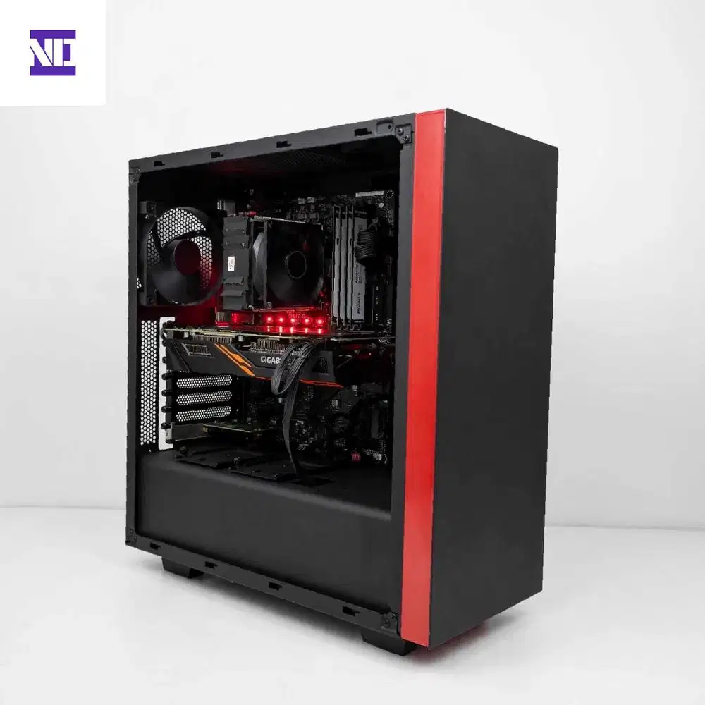 PC Gaming Intel Ram 16GB DDR4 VGA RX Vega 64 8GB