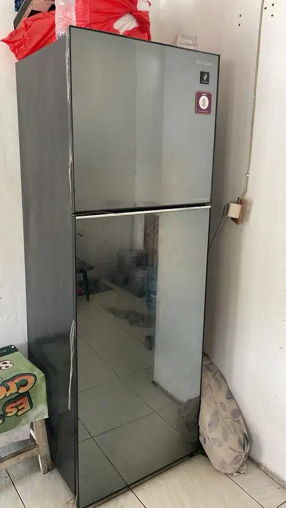 KULKAS Sharp 2pintu SJ-456GI MS