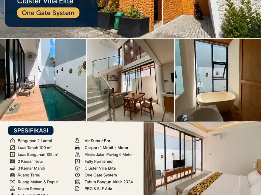 VILLA BARU FULLY FURNISHED DIJUAL DI NUSA DUA