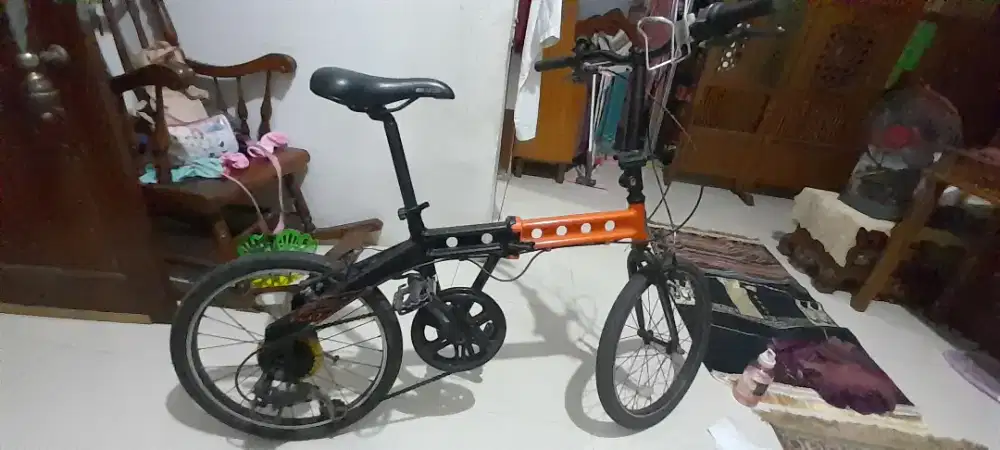 Sepeda lipat Japan Aloy Asli