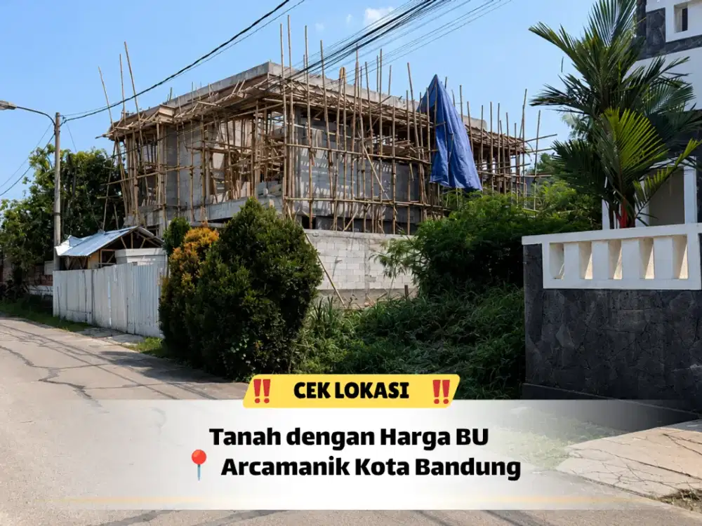 Tanah Cisaranten Kulon Dekat RS Hermina – Buruan Miliki!  Deskripsi: