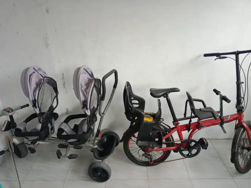 Dijual Sepeda anak dan Sepeda Lipat besar