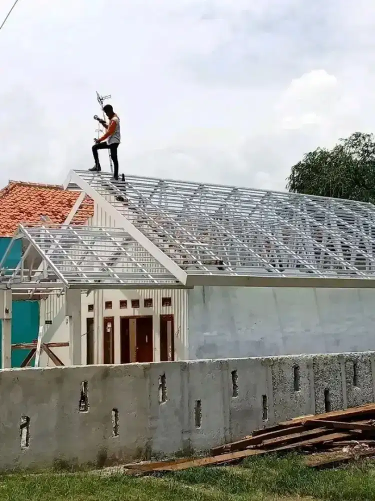 Tukang kanopi bongkar pasang atap rumah dll