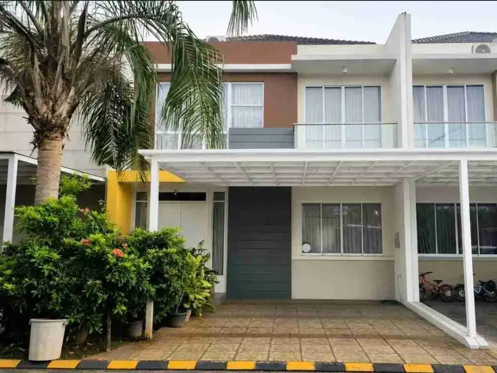 Diual cepat Rumah cluster modern minimalis 2 lantai di bulevard grand galaxy