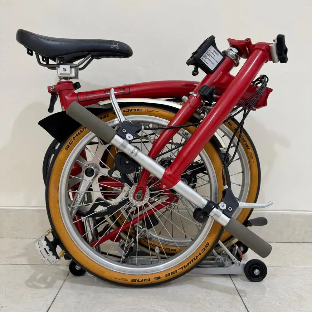 BROMPTON S3R RED 2009 - ISTIMEWA