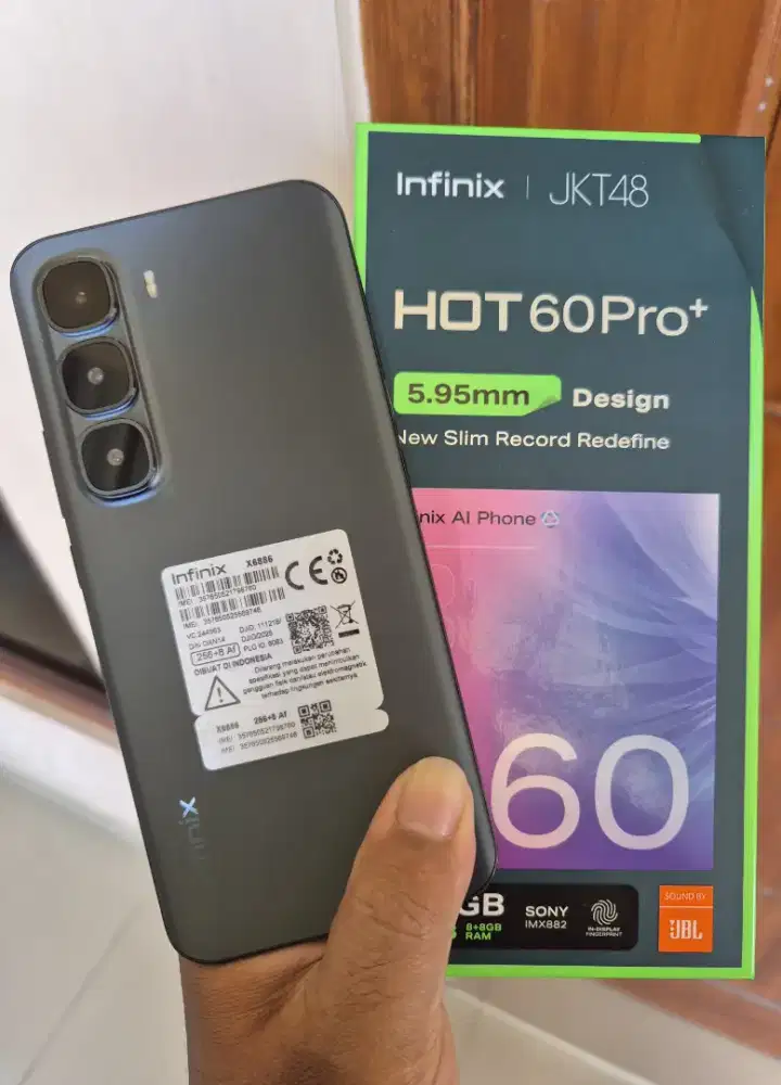 Infinix Hot 60 PRO+ (8/256) Like New Garansi Panjang