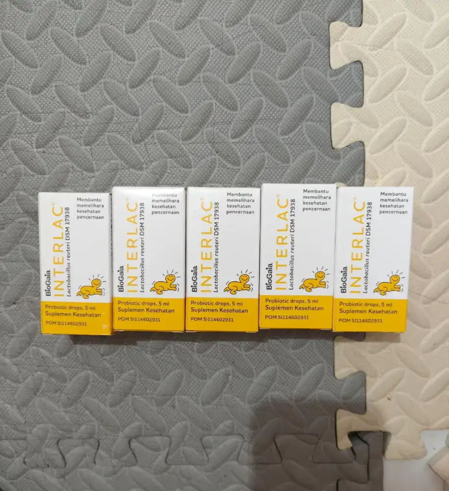 Multivitamin untuk pencernaan prebiotik bayi dan anak2 interlac drop