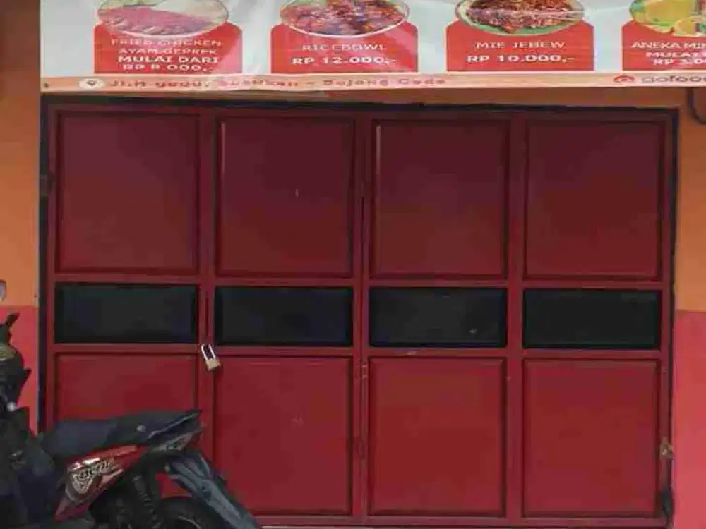 jual kios untuk usaha pinggir jalan